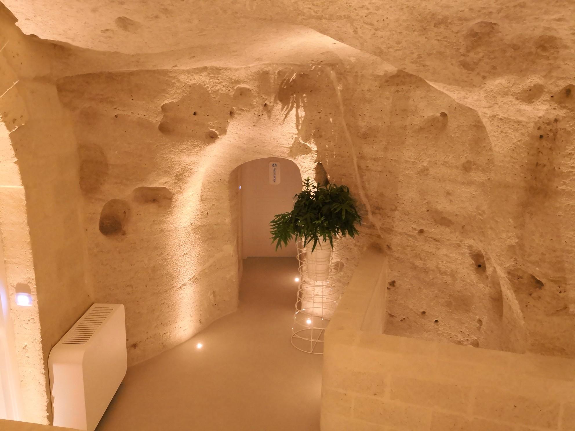 Aquatio Cave Luxury Hotel & Spa Matera Exterior photo The entrance of the hotel