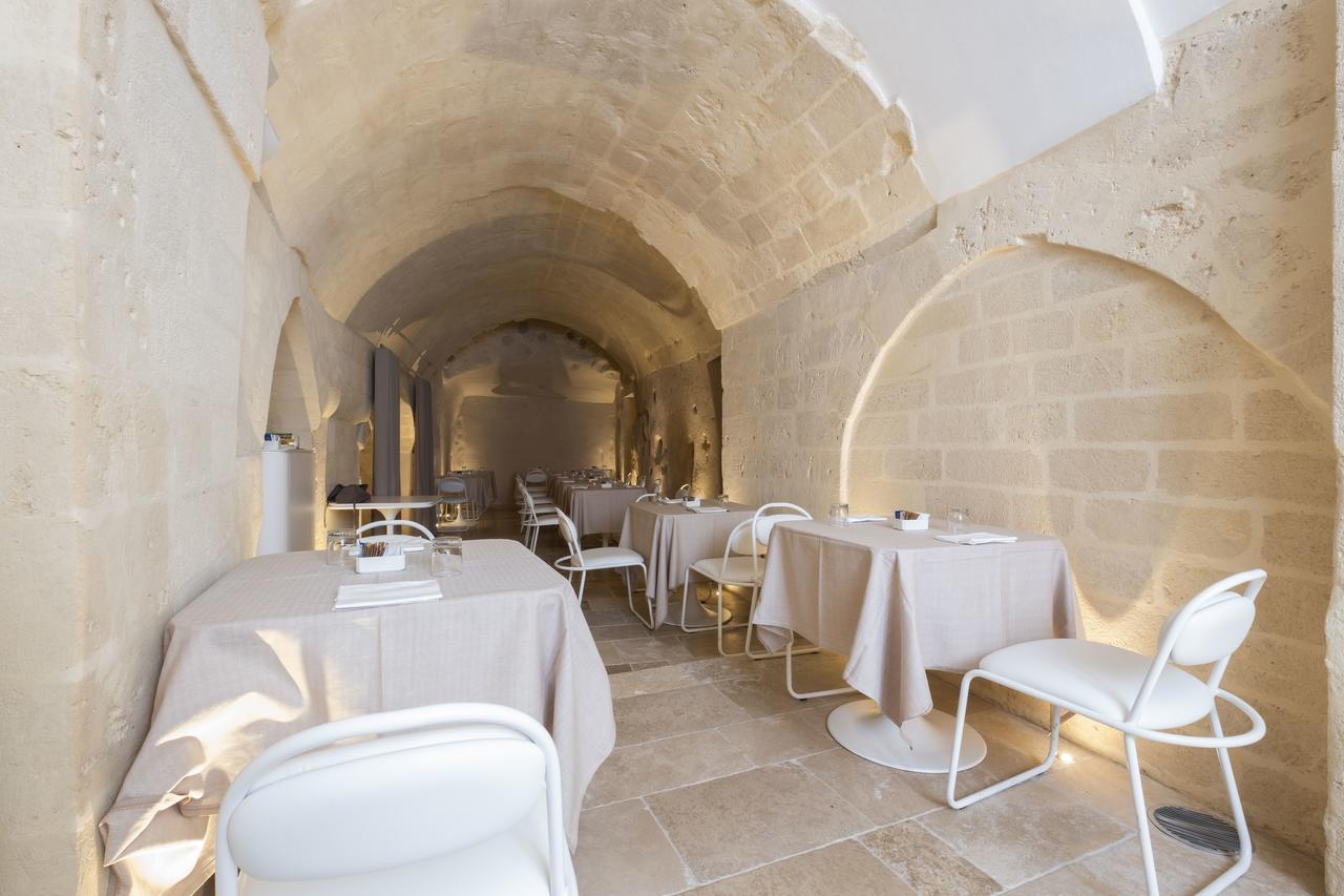 Aquatio Cave Luxury Hotel & Spa Matera Exterior photo Restaurant "La Buona Tavola"