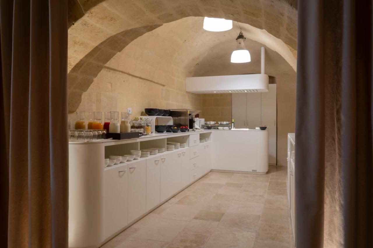 Aquatio Cave Luxury Hotel & Spa Matera Exterior photo The kitchen