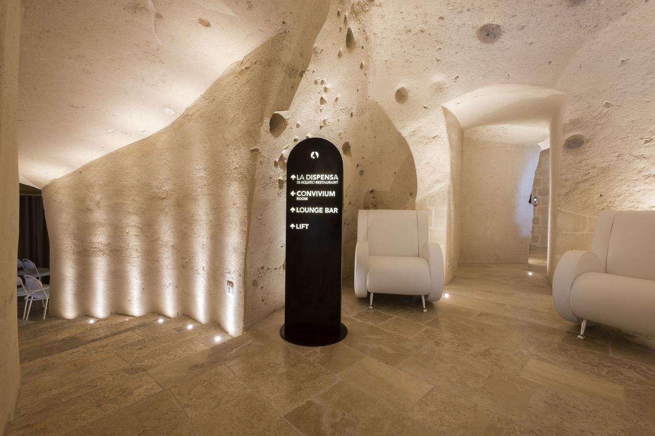 Aquatio Cave Luxury Hotel & Spa Matera Exterior photo The lobby of the hotel