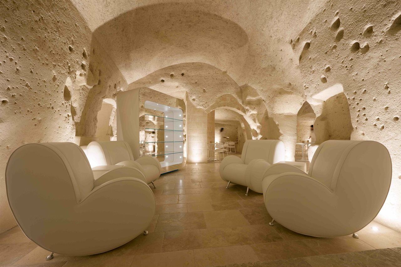 Aquatio Cave Luxury Hotel & Spa Matera Exterior photo The Spa
